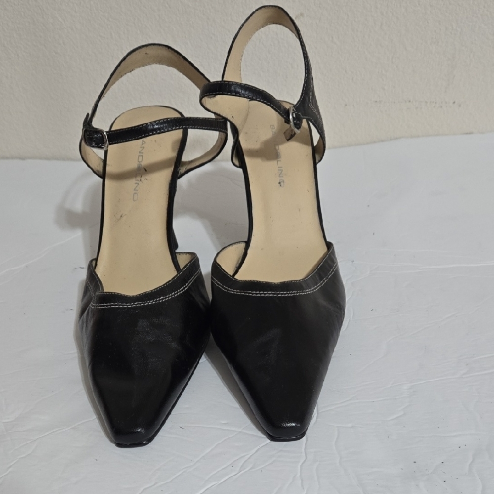 Bandolino Black Heels with Ankle Straps